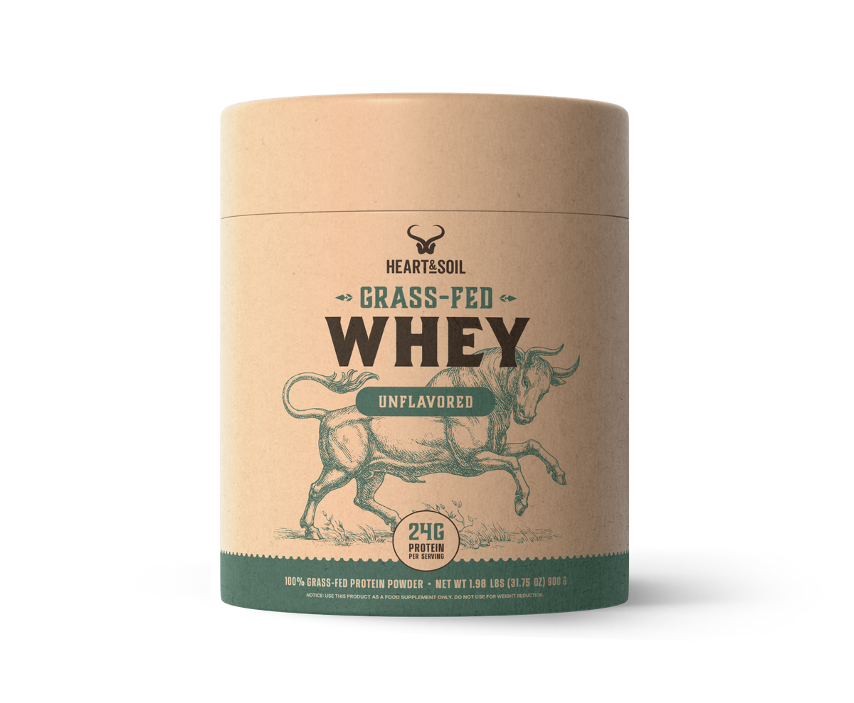 Grass-Fed Whey Protein (Unflavored)