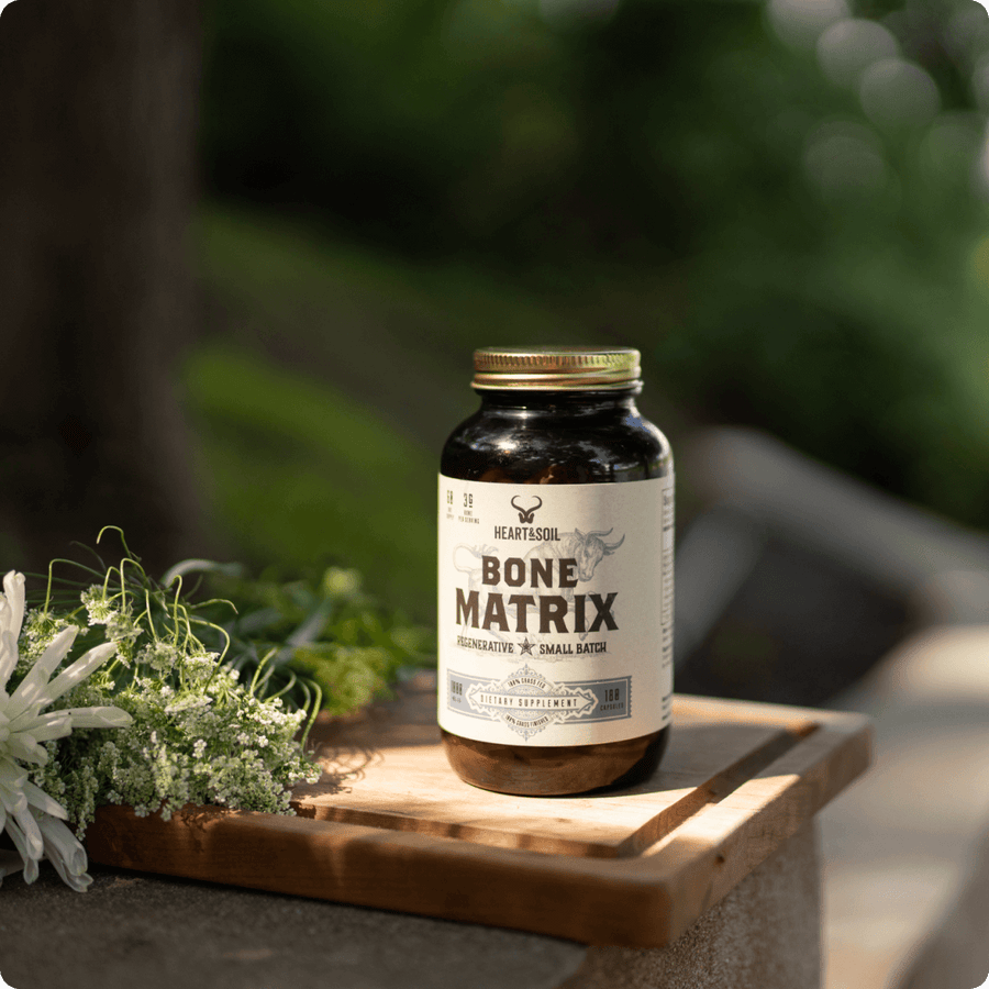 Bone Matrix | Allergen-Free Bone Supplement | Heart & Soil