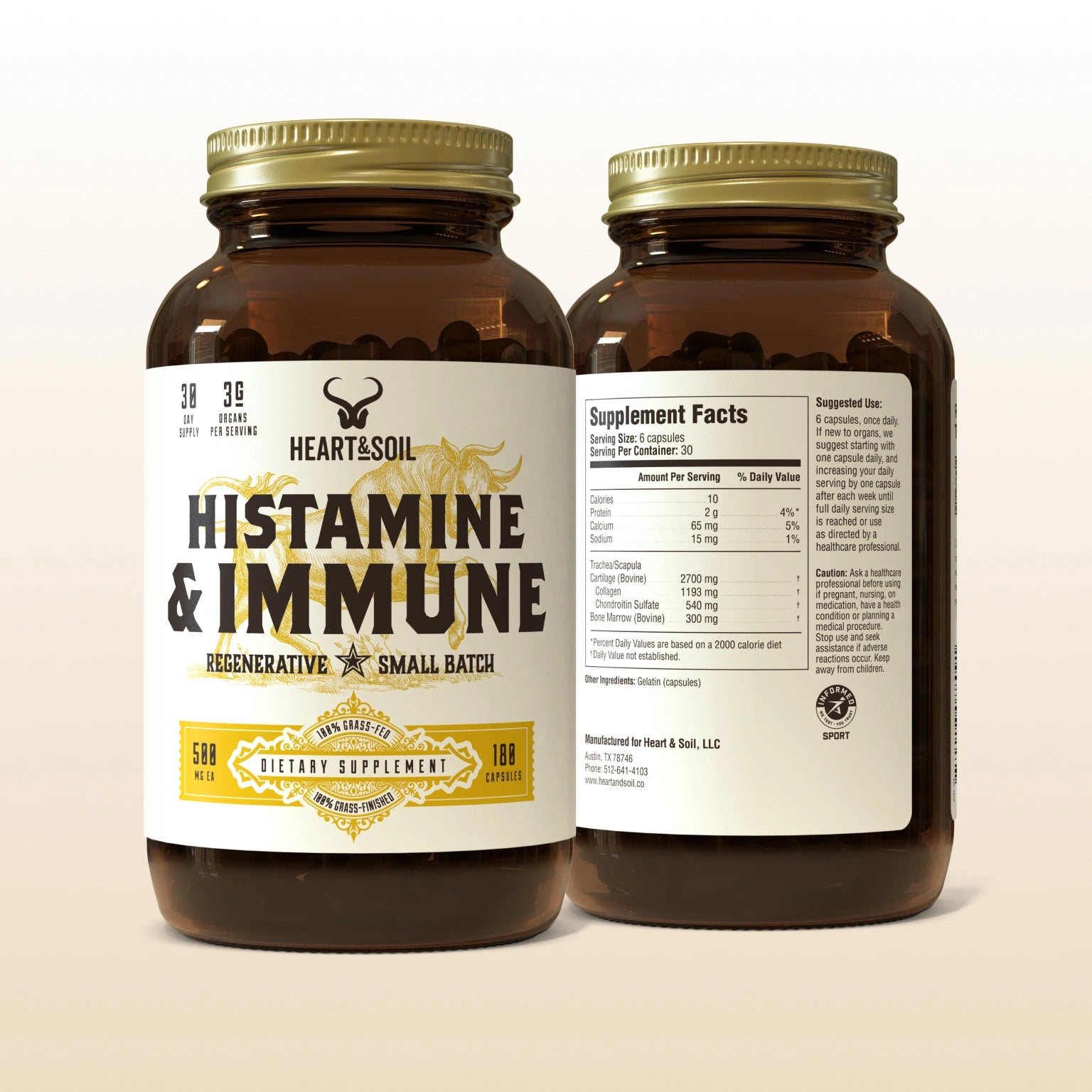 Allergies Stack | Naturally Combat Allergens | Heart & Soil