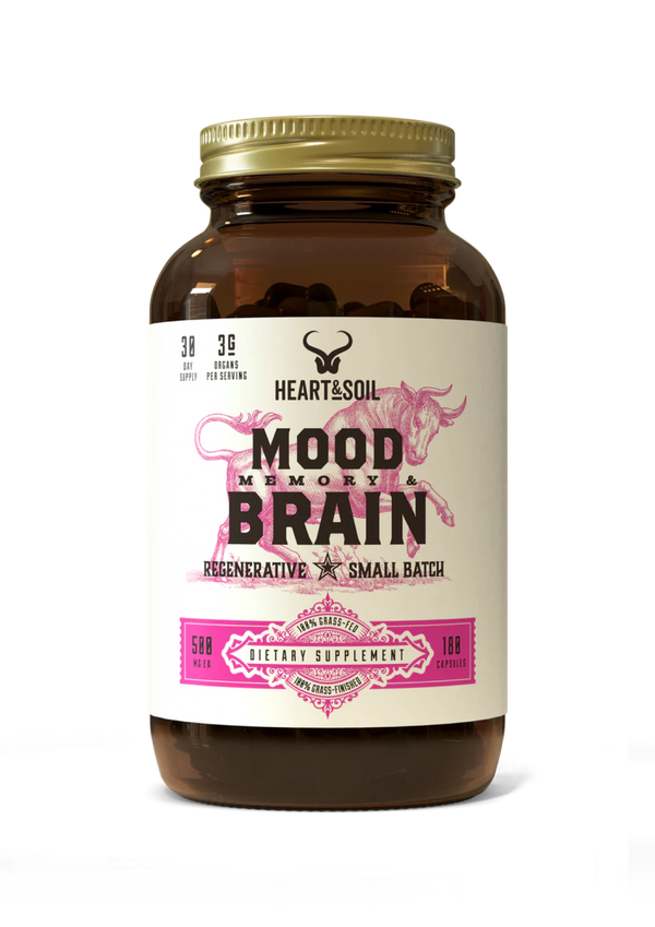 Mood, Memory, & Brain Supplement - Heart & Soil Supplements