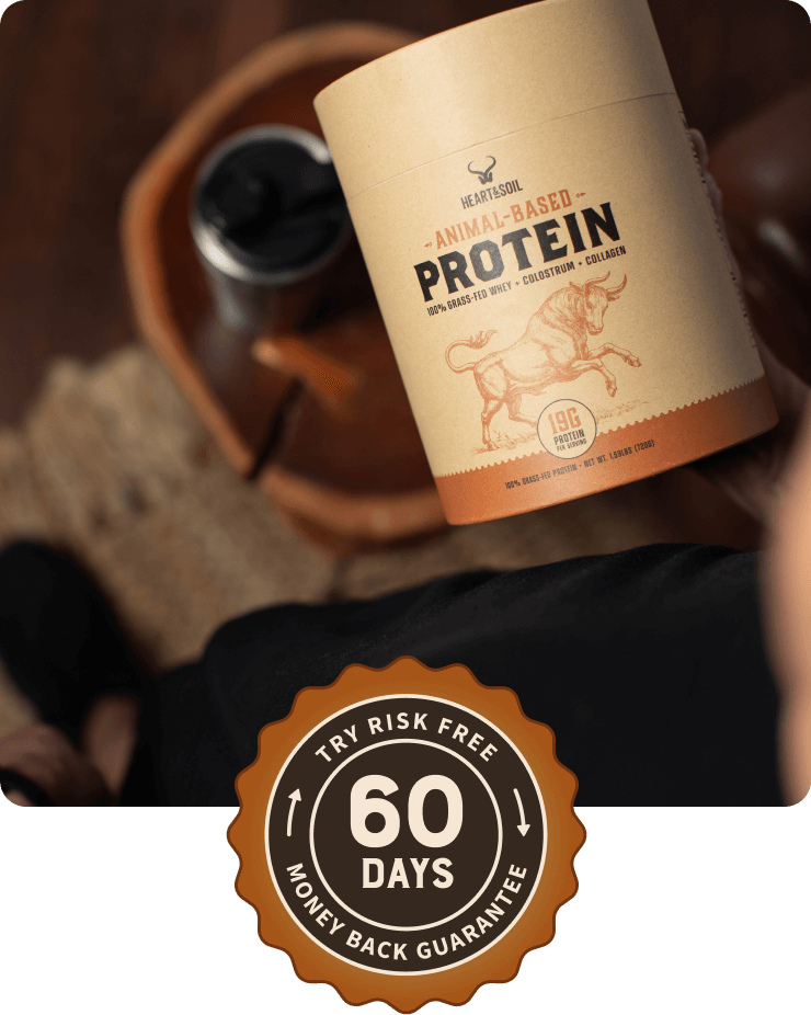 Animal Based Protein | Whey, Colostrum, Collagen | Heart & Soil